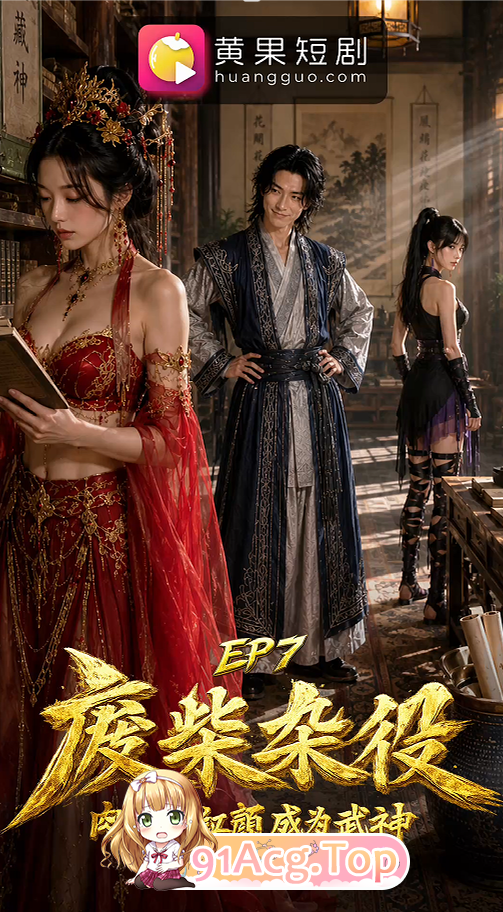 AI短剧-废材杂役第7集 动漫视频 PC端