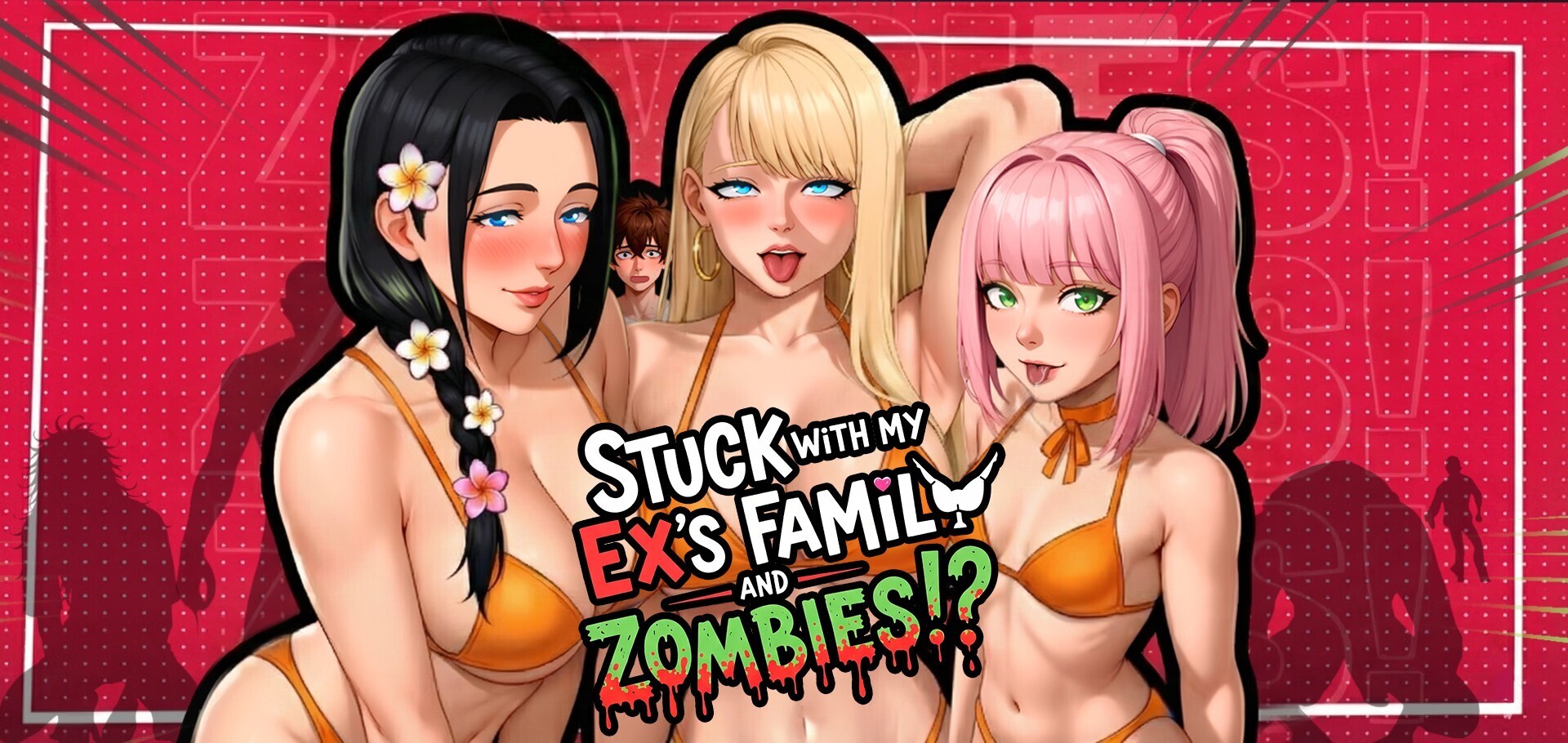 被困在前任的家人和僵尸中间! Stuck with my Ex's Family and ZOMBIES! v2.7a 动态步兵官中版 PC端 官中高清版 预览图
