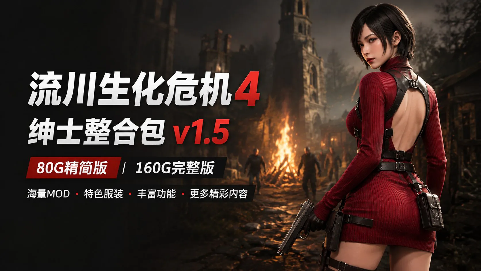 《生化危机4》二次元绅士Mod整合包v1.5 PC端 预览图