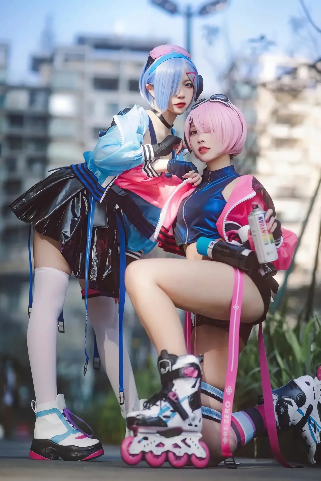 『套图』蕾姆&拉姆场照 - 宮本桜&二佐Nisa 套图