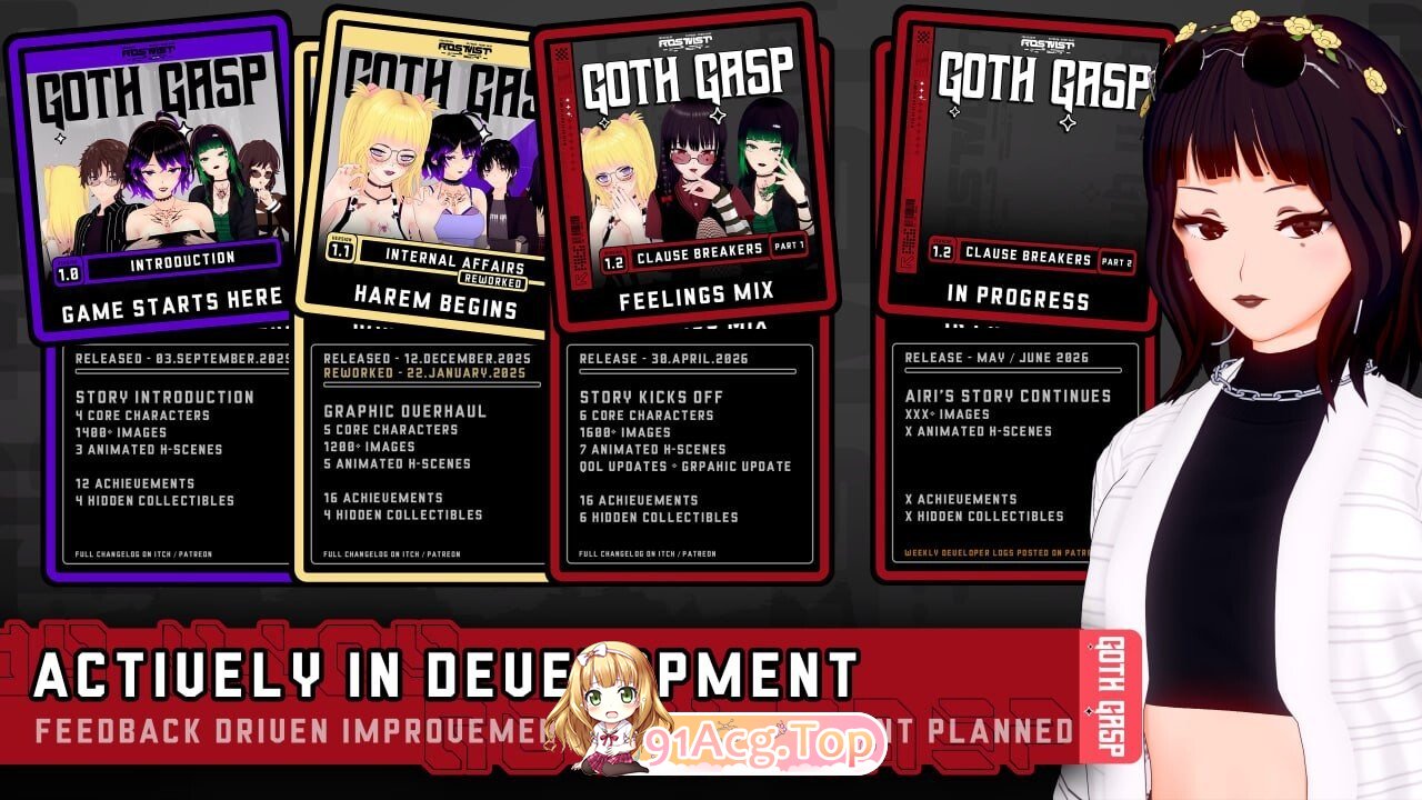 哥特式喘息 Goth Gasp v1.2.P2 安卓端 汉化版高清版 预览图