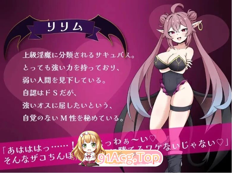 莉莉姆任务 ～让嚣张的魅魔明白什么叫性交！～ リリム・クエスト ～生意気サキュバスわからセックス！～ 内嵌AI汉化版 双端 预览图