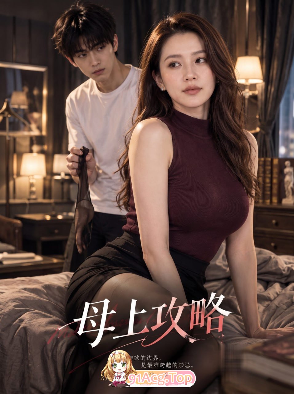 AI短剧《母上攻略》第1-4集-黄豆版-儿子与家人禁忌沉沦 动漫视频 PC端 预览图