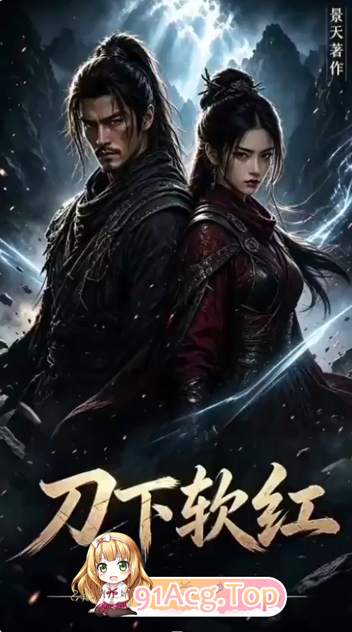 AI短剧《刀下软红》第1-2集-压抑大侠落难山洞遇女贼 动漫视频 PC端
