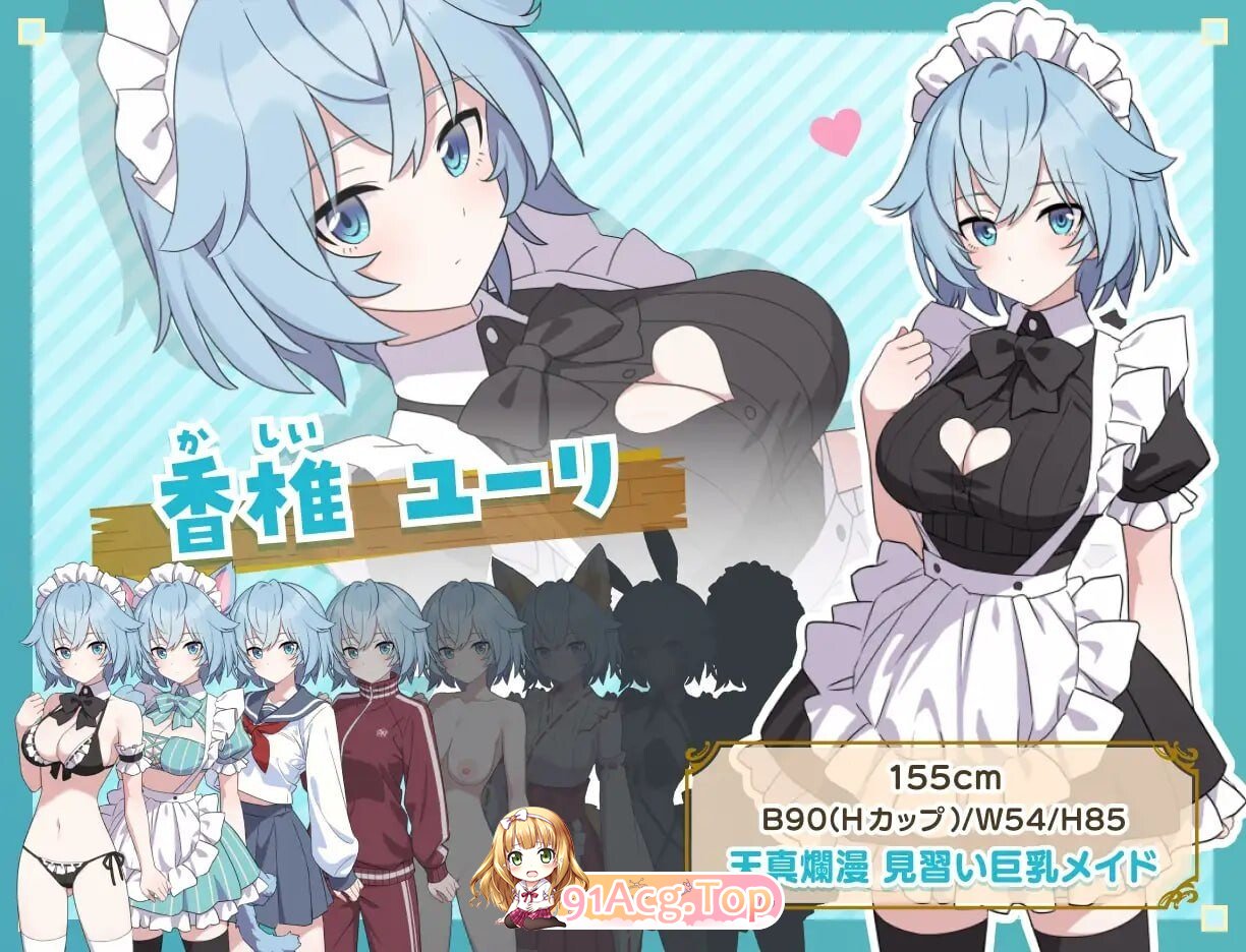 H与女仆与无人岛 Hとメイドと無人島 v1.02 PC端 AI汉化版 预览图