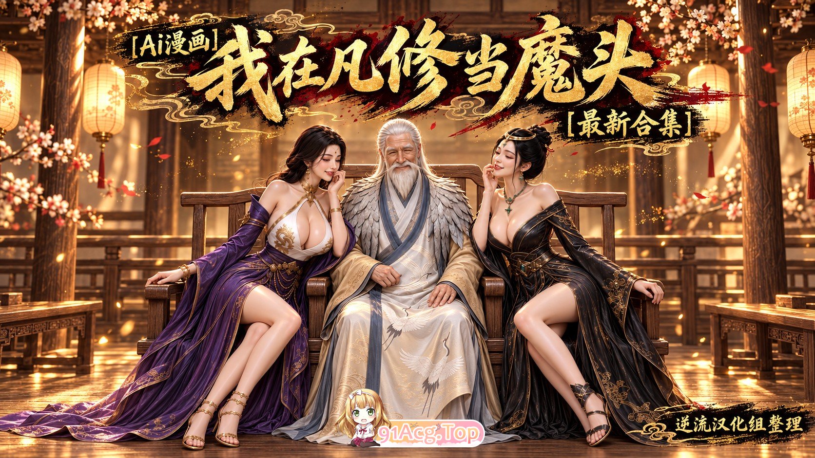 整理 Ai漫画我在凡修当魔头1-25集合集 漫画图集 PC端