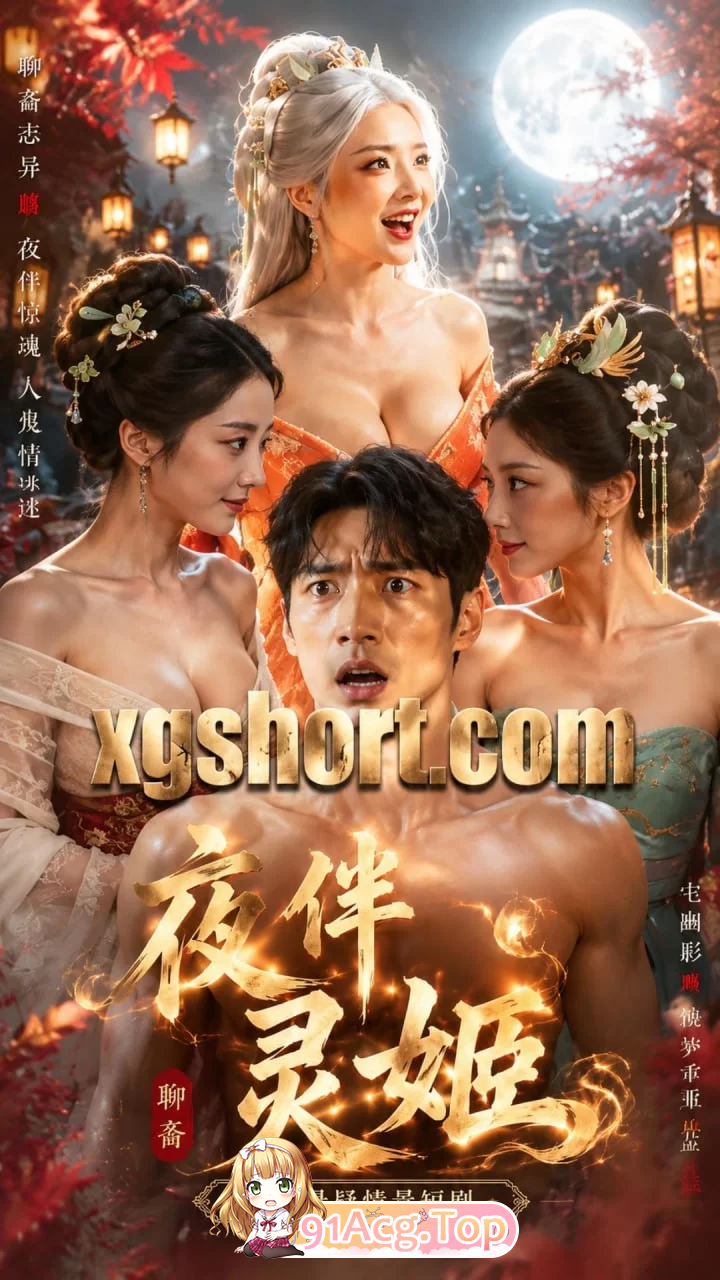 AI短剧-夜伴灵姬-码少了很多，但关键部位还是有码 动漫视频