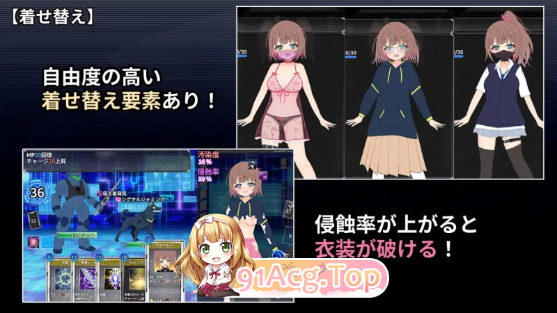 幻装少女凪 赛博剧情陷阱地下城潜行录 v1.10 PC端 汉化更新版 预览图