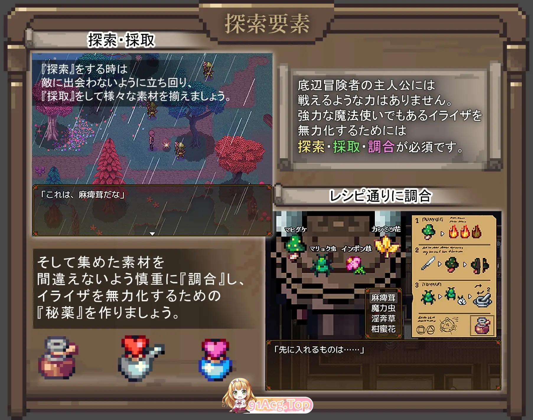 伊莱莎的秘药 Eliza’s Secret Potion イライザの秘薬 官方中文版 双端 官中版 预览图