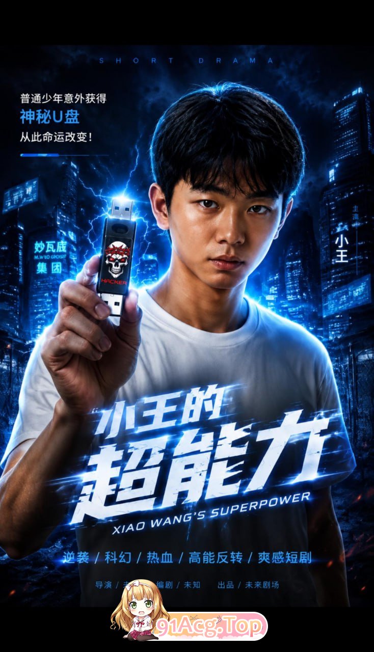 AI短剧-小王的超能力1 动漫视频 PC端 预览图