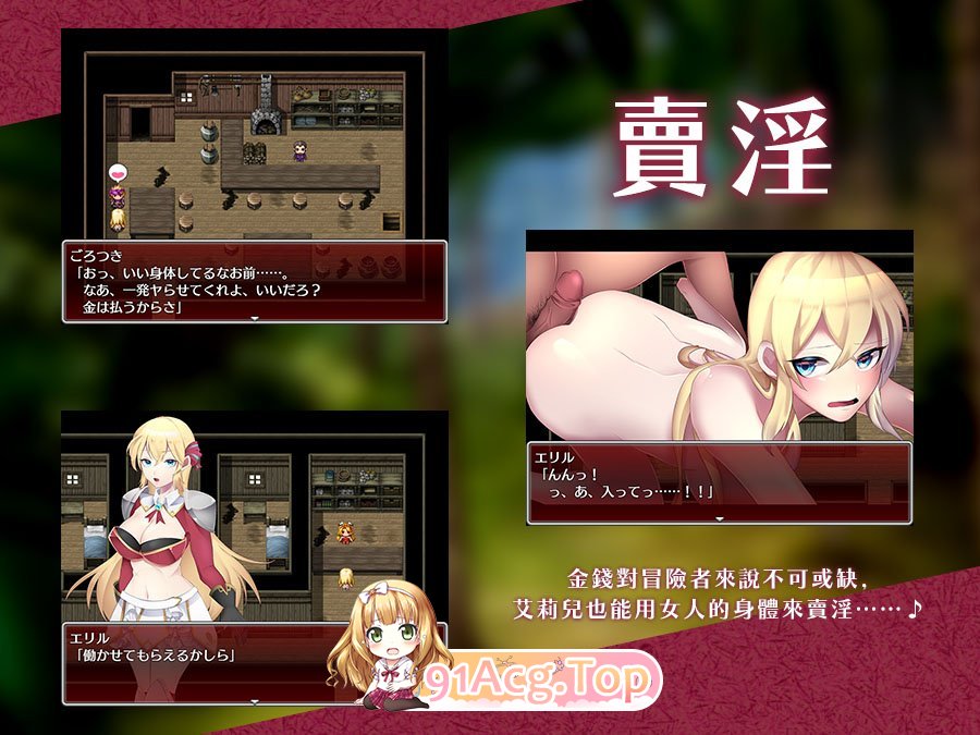 初出茅庐的艾莉儿与色色的遭遇 PC端 官中版 预览图