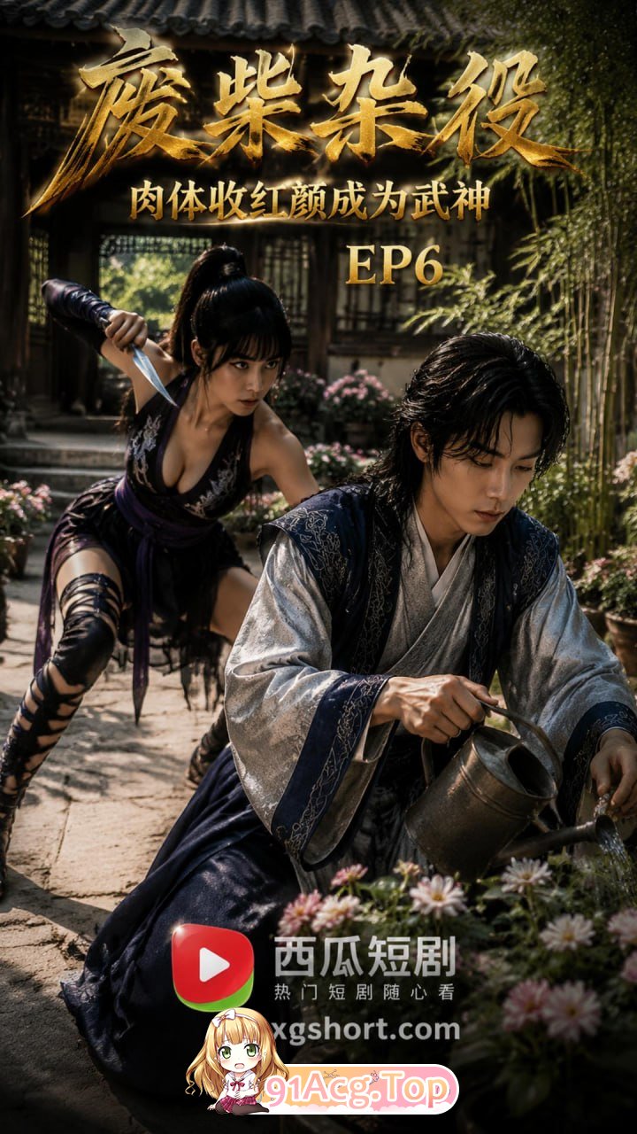 AI短剧废材杂役第6集 动漫视频 PC端