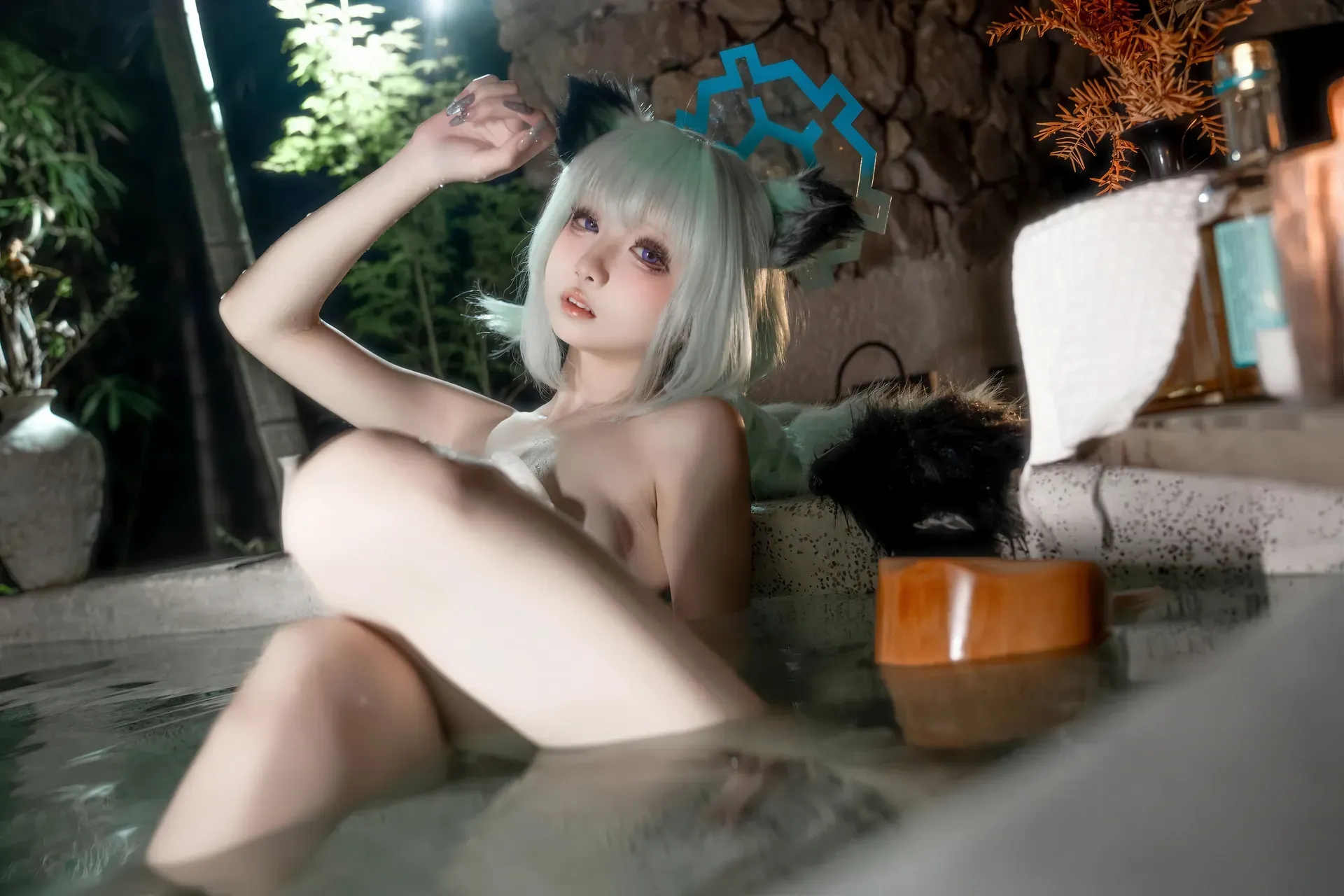 『套图』蔚蓝档案 时雨温泉 - 纸悦Etsu_ko 套图