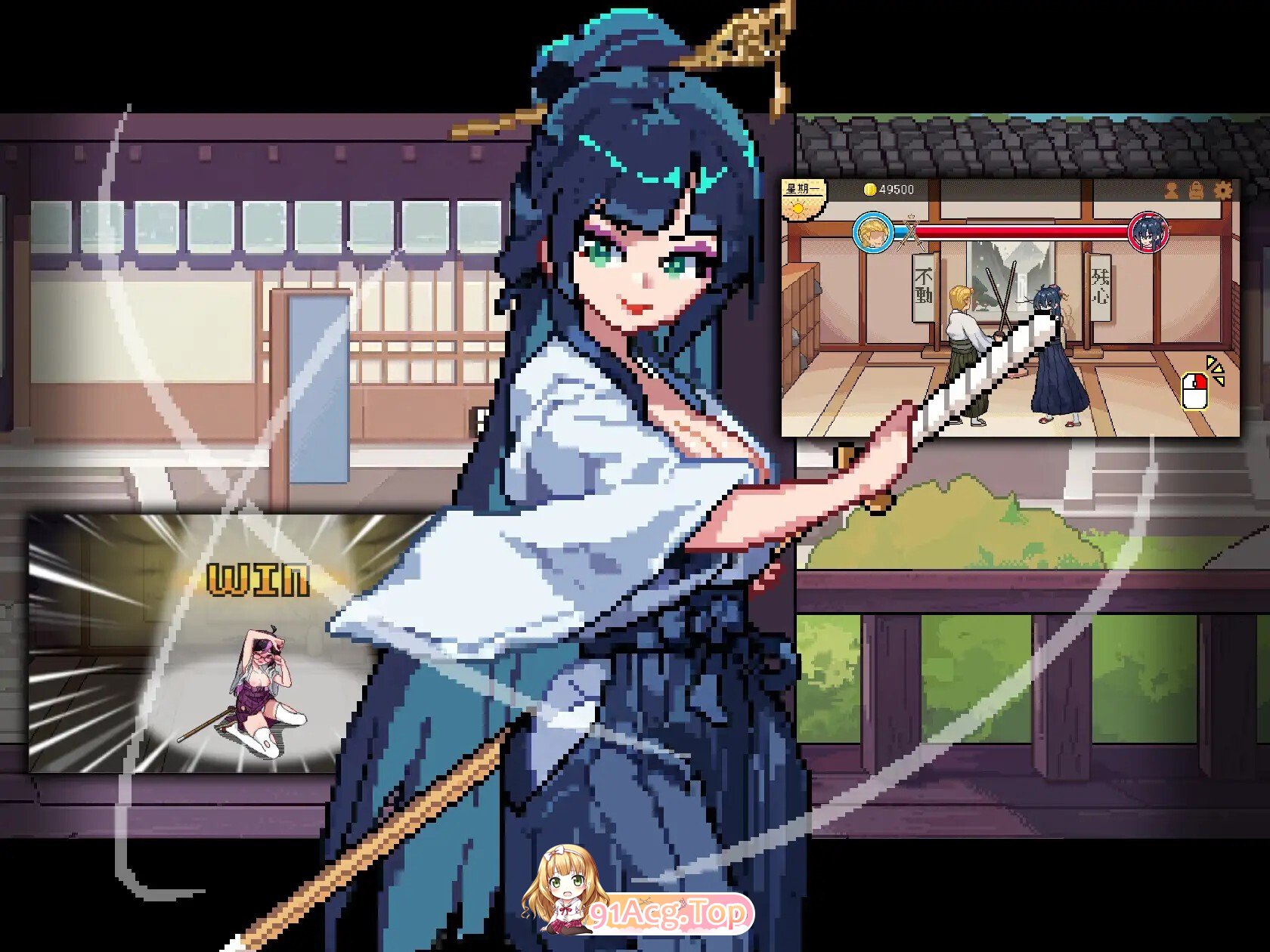 不知怎么的我经营了剑道馆～秘密的NTRv1.0.0 PC端 官中版 预览图