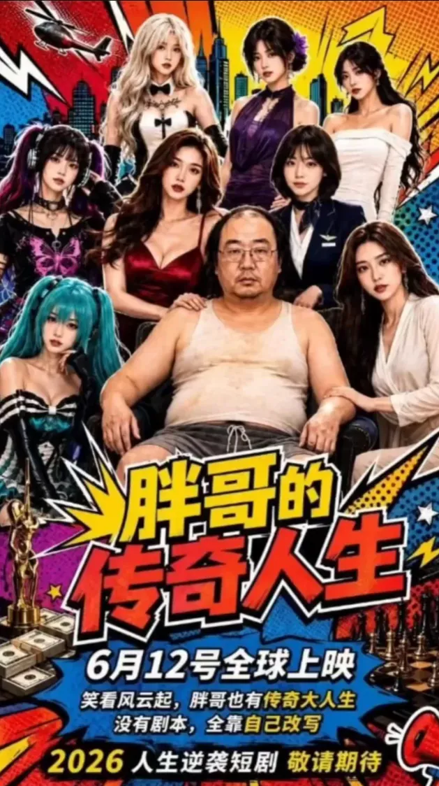 ai短剧/后宫 胖爷的传奇人生 一+二季+番外合集 度雷夸u 动漫视频 PC端 预览图