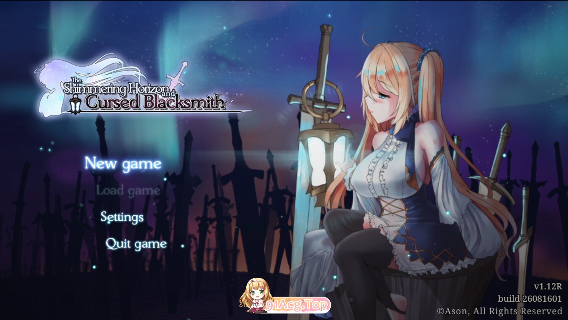 苍色之光与魔剑锻造师 蒼キ光と魔剣の鍛冶師 The Shimmering Horizon and Cursed Blacksmith v1.12R Build 26081601 官方中文步兵版 PC端 官中高清版 预览图