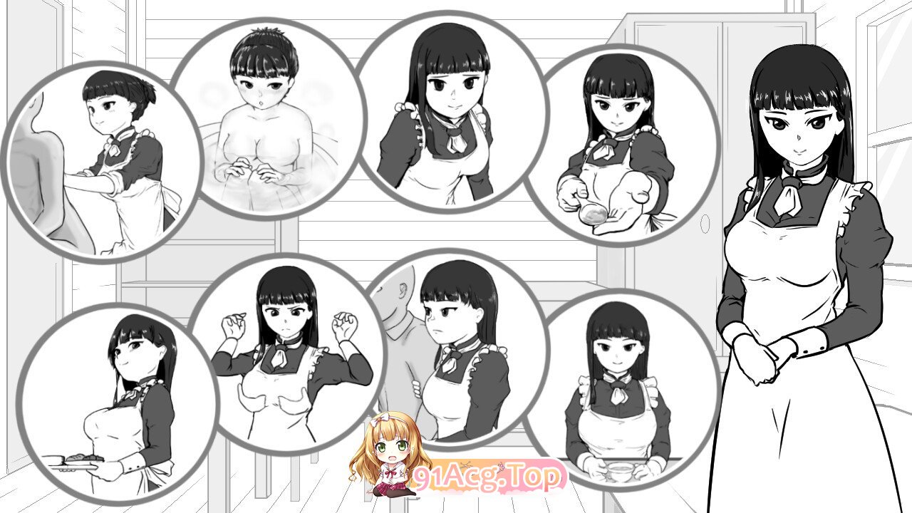 在别馆与女仆的疗养生活 離れでメイドと療養性活 PC端 AI汉化版 预览图