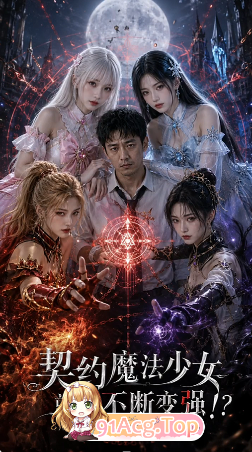 AI短剧-契约魔法少女就能不断变强-第1-4集 动漫视频 PC端 预览图