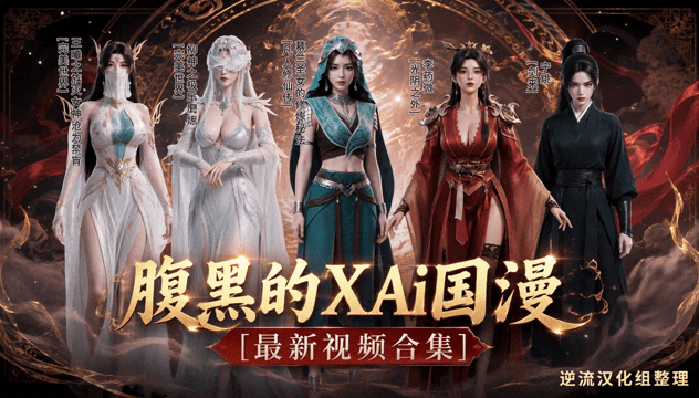 整理 Ai国漫腹黑的X视频大合集 动漫视频 PC端 预览图