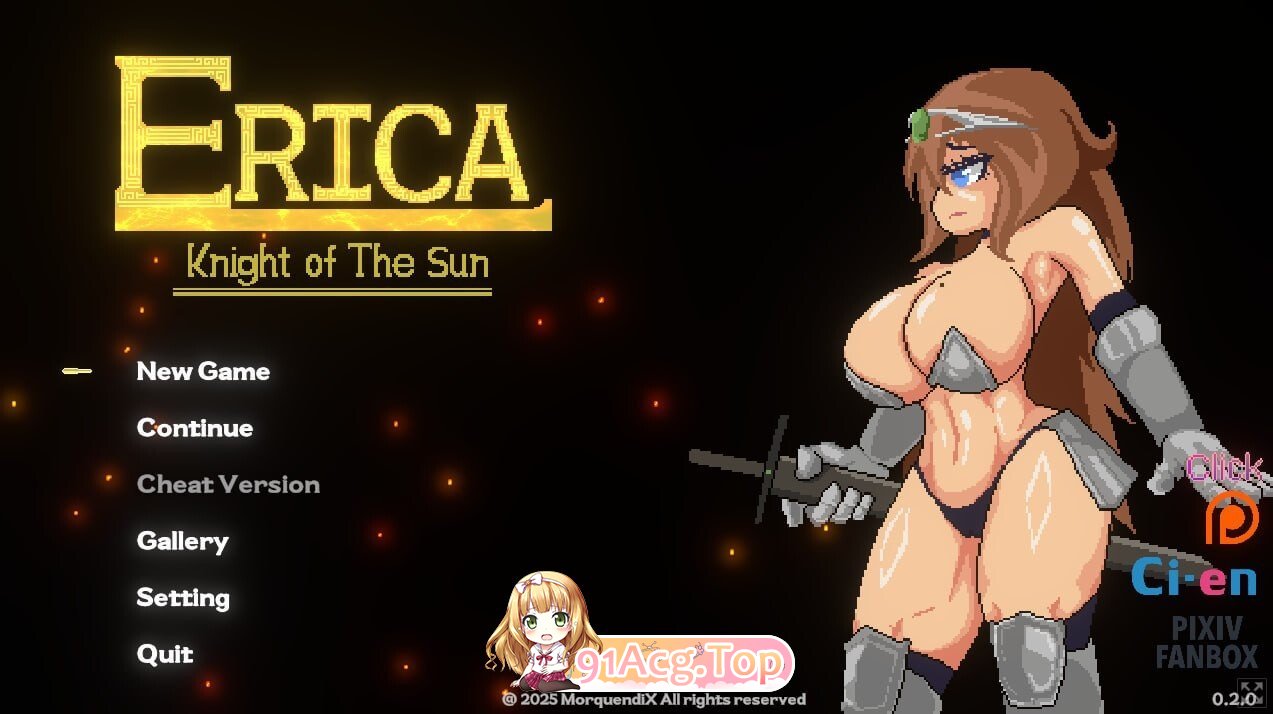 艾莉卡：太阳骑士 Erica Knight of the Sun v0.2. 2 PC端 高清版 预览图