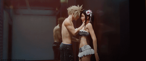 8月新作：Tifa & Cloud 蒂法 性感女神后入抱肏中出 动漫视频 预览图