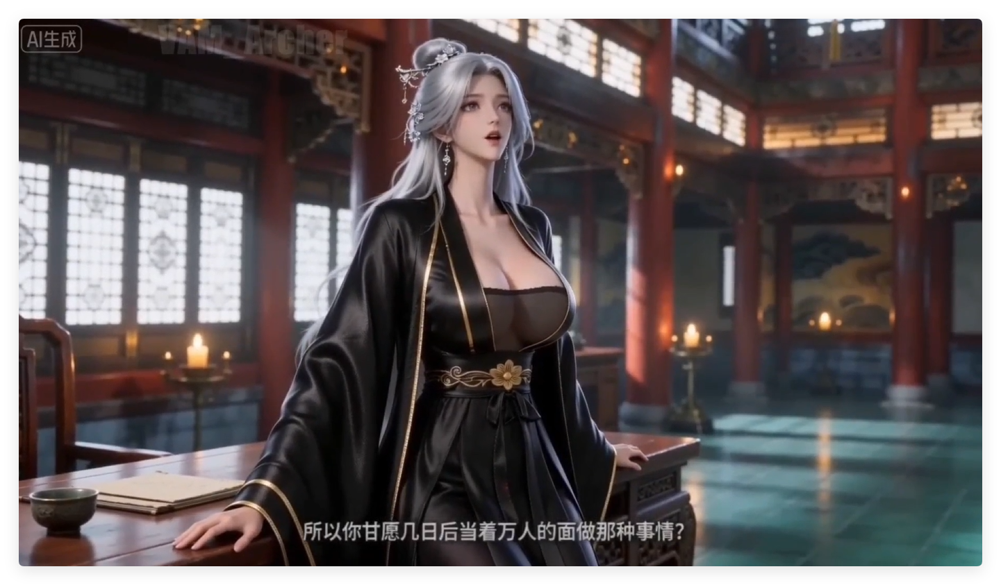 AI动画 琼明神女录1-12合集无肉版 动漫视频 PC端 预览图