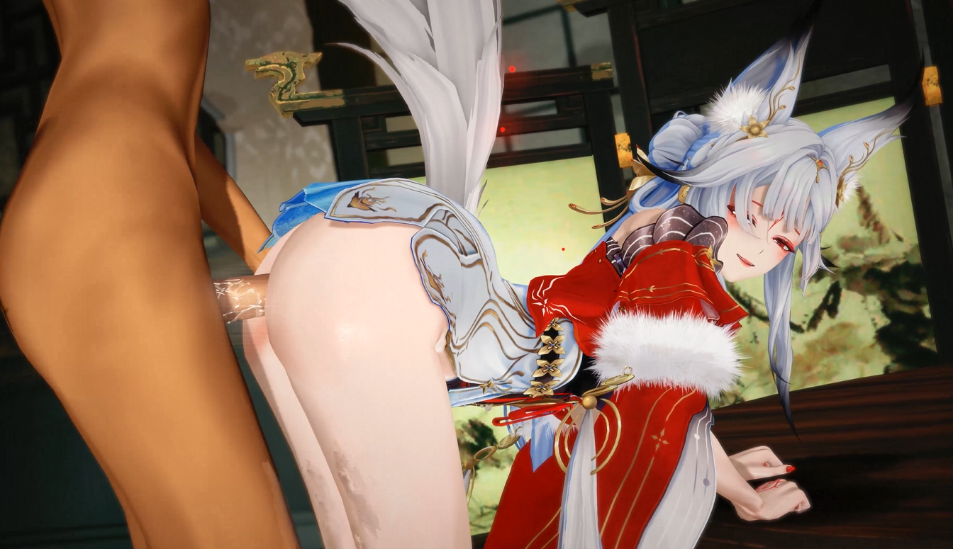 MMD AlphaG 9月作品 鸣潮 心月狐 强行插入骚狐狸 动漫视频 PC端