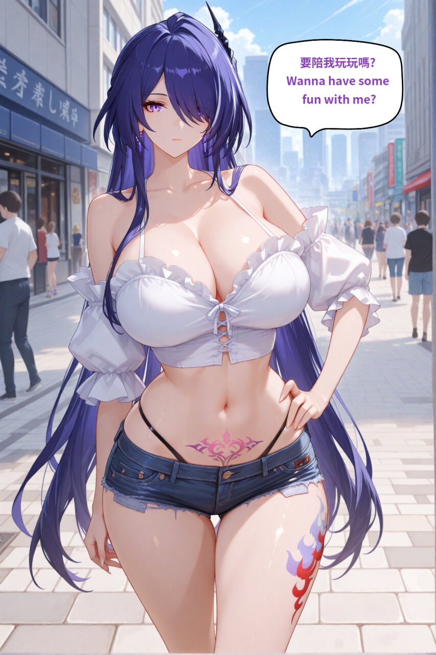 AI漫画 八可可 Barcoco 黃泉 Acheron 2 漫画图集 PC端 预览图