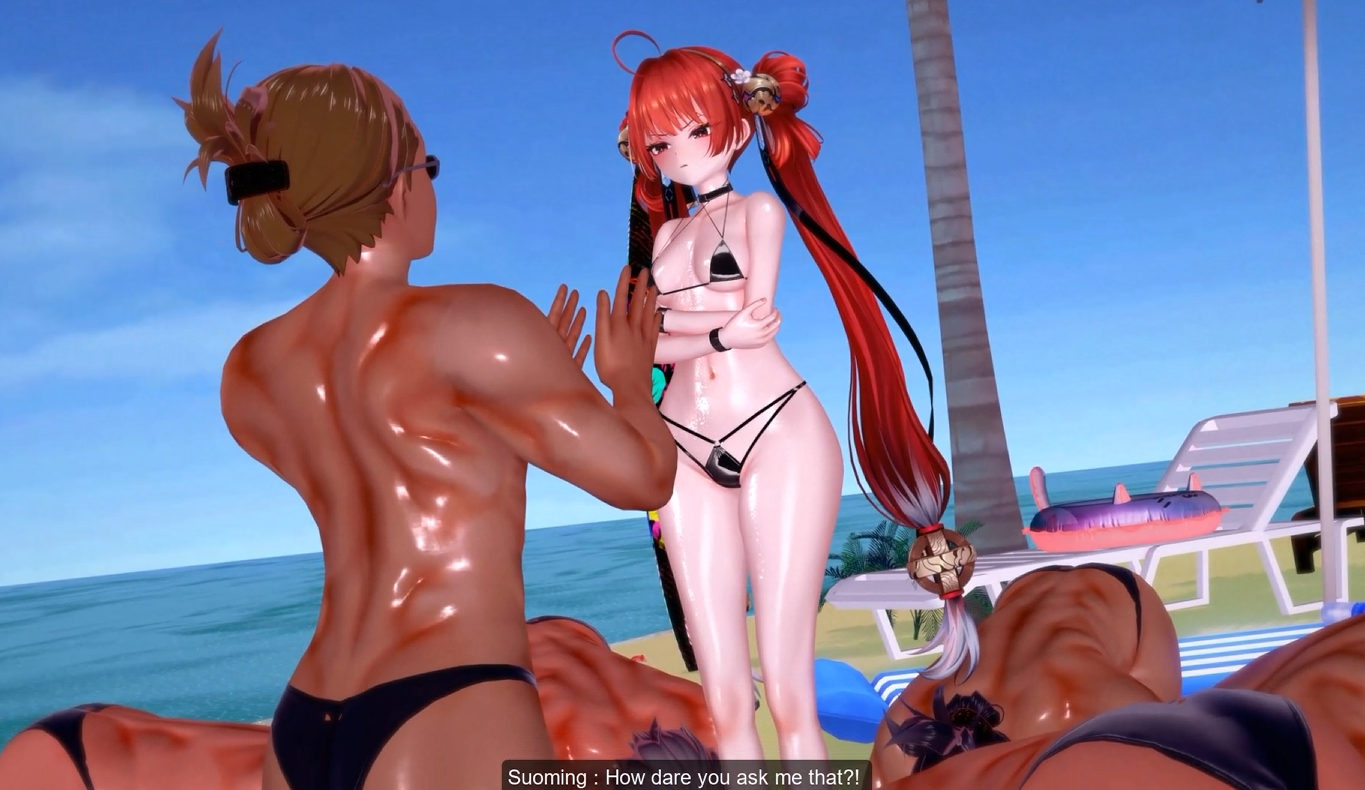 MMD Lynlynop10月19日作品Suoming 锁暝海滩趴 动漫视频 PC端 预览图