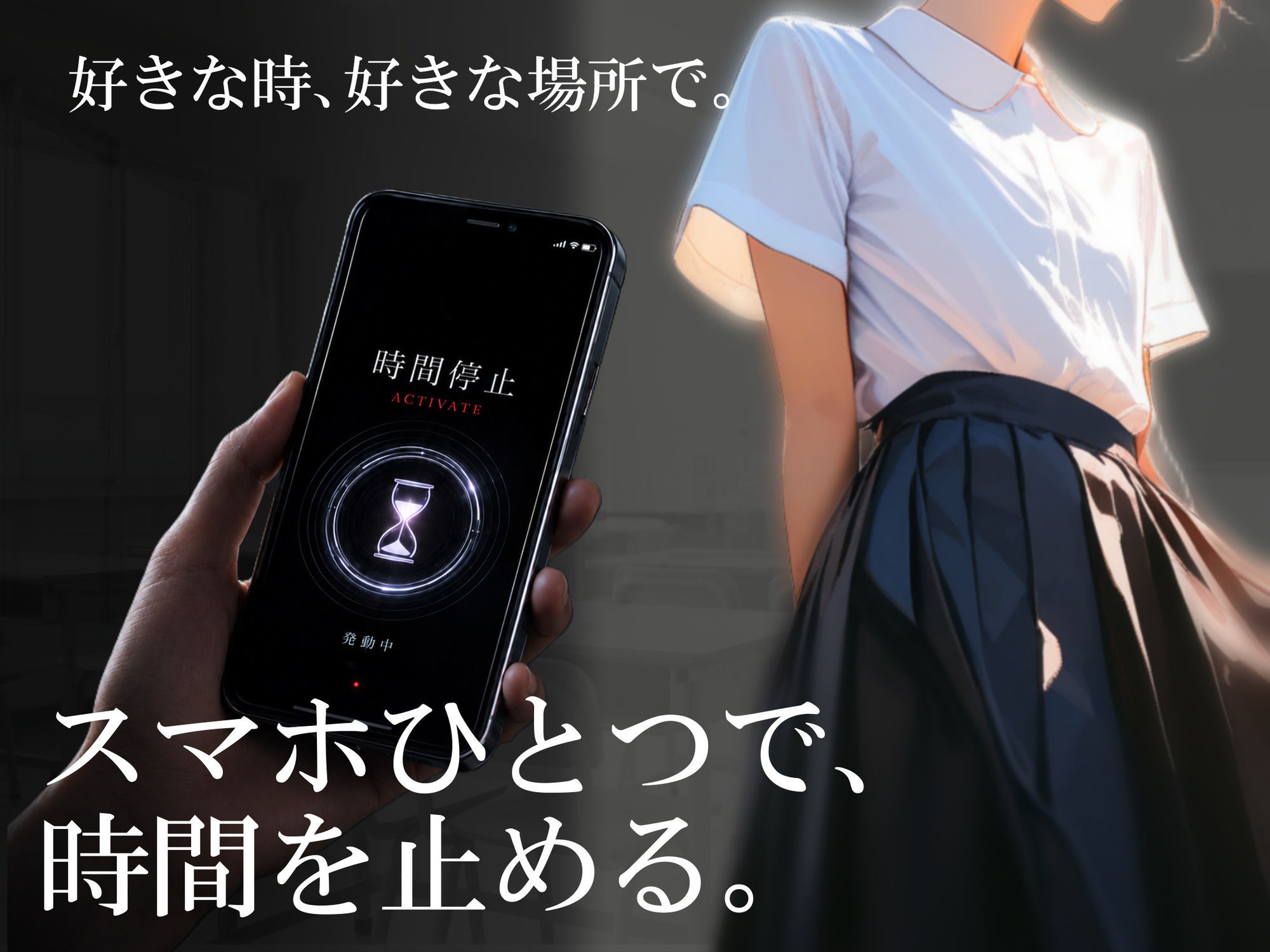 9.19 生肉 電脳戯画 d_815013 時が止まった学校で2 PC端 日文原版 预览图