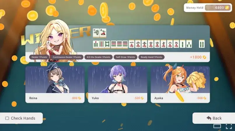 少女X爱X麻将0.9 Demo PC端 官中高清版 预览图