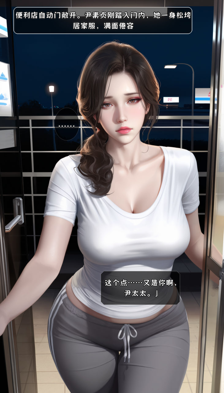 Qiweny874便利店狩猎：夜班店长的秘密账本 漫画图集 PC端 汉化版 预览图