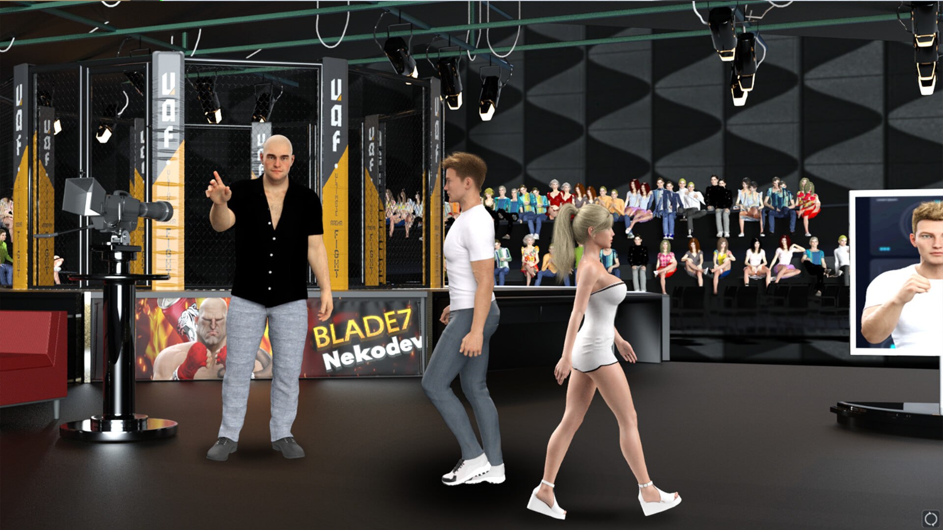 综合格斗人生模拟器 MMA Life Simulator v1.5.0 安卓端 官中高清版 预览图