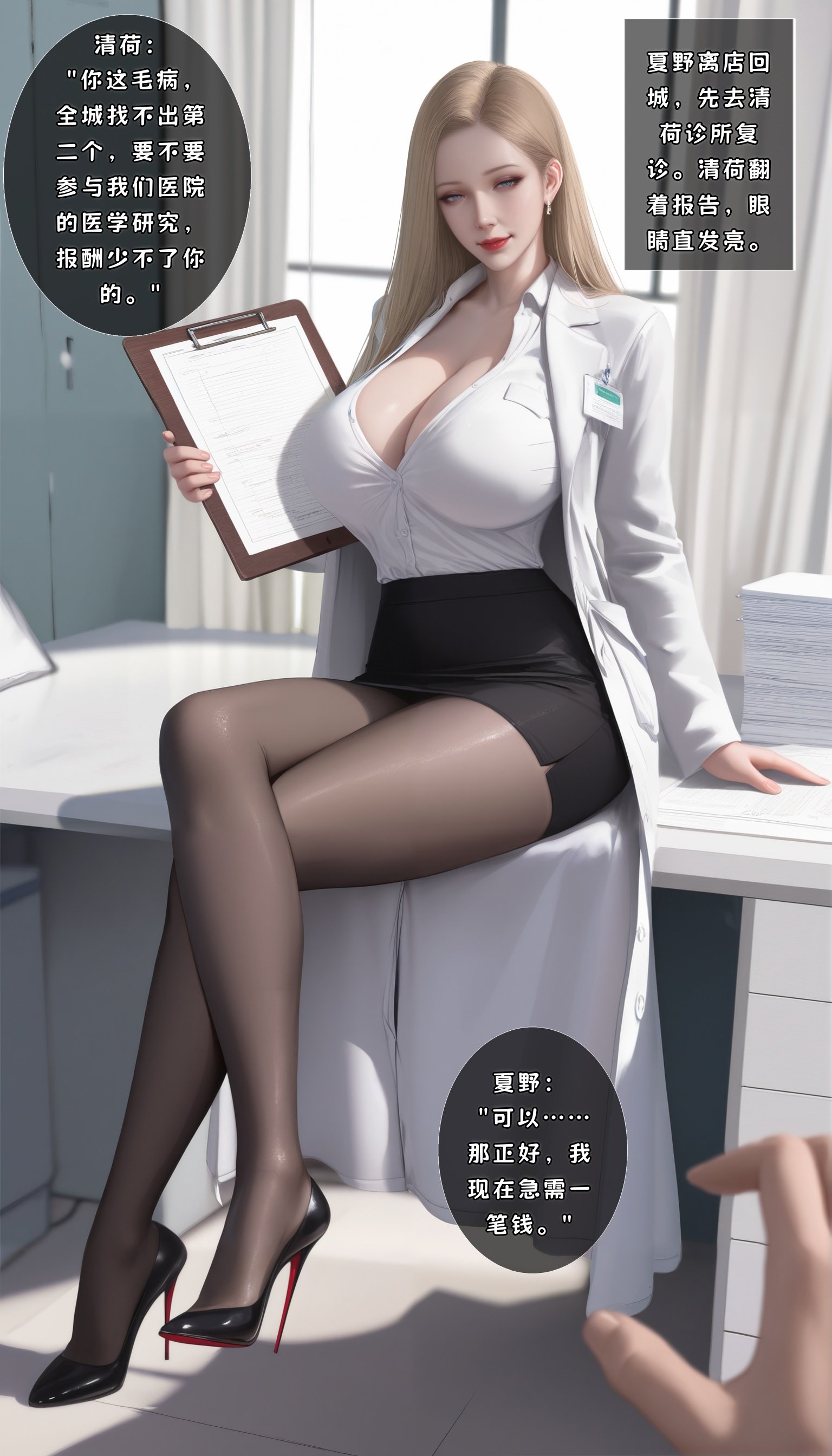 Qiweny874失控的疗养 漫画图集 PC端 汉化版 预览图