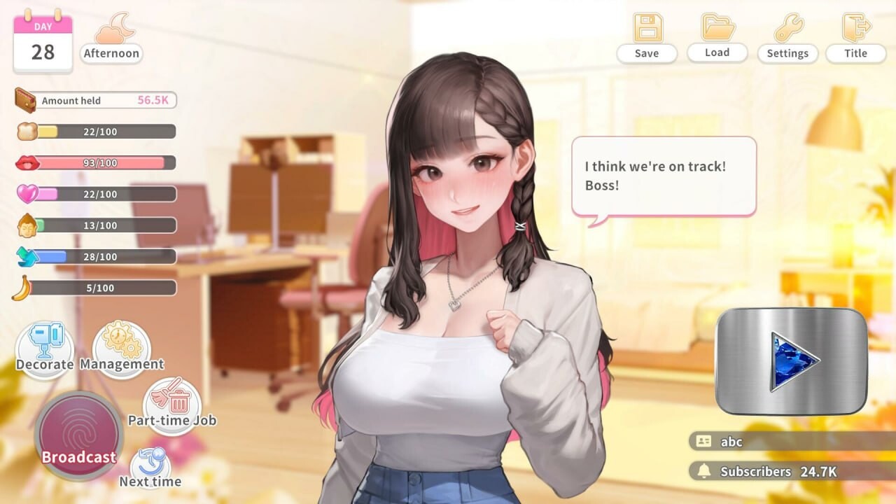 直播启动！VTuber出道指南 Streaming ON! VTuber Trainin PC端 官中高清版 预览图