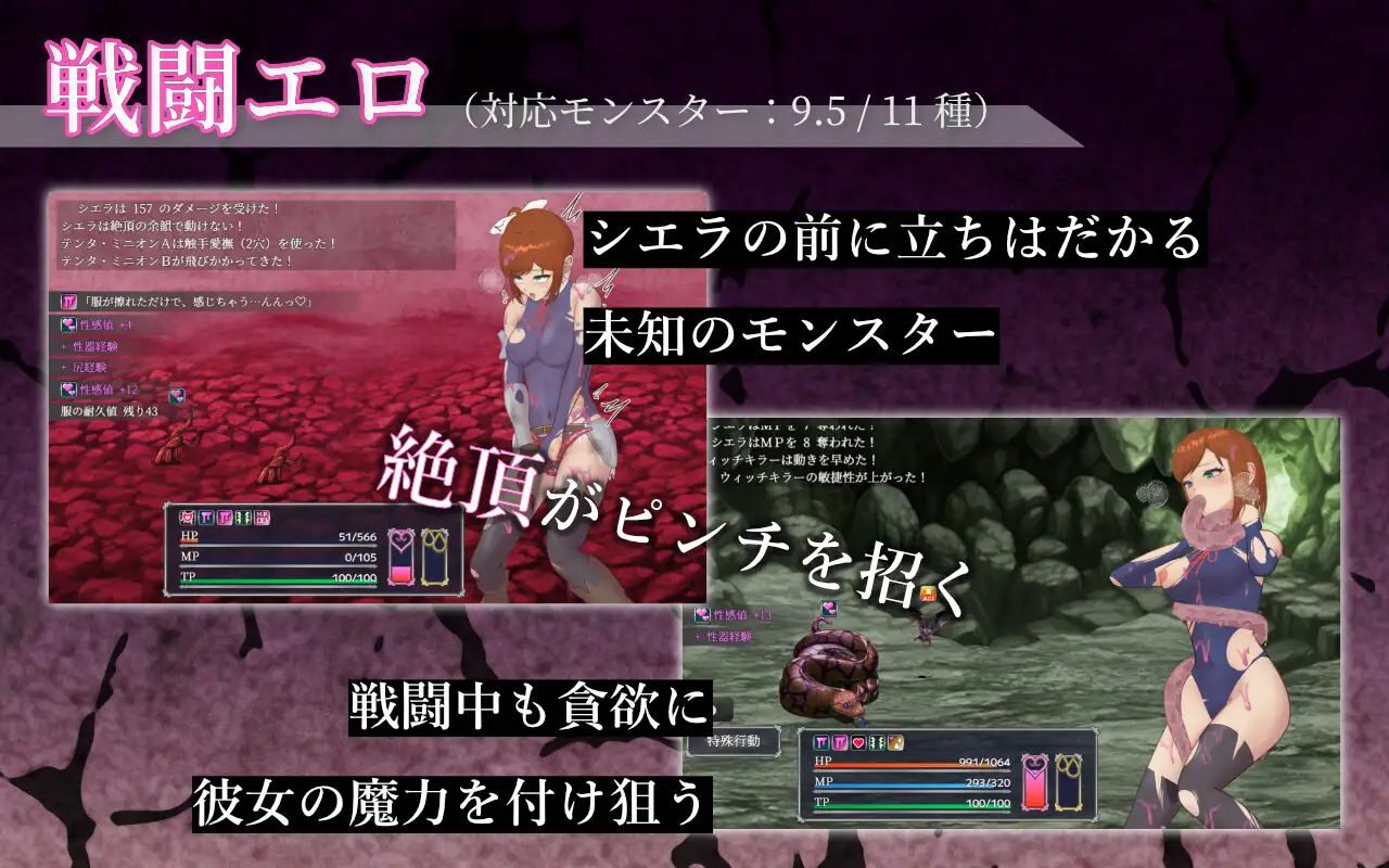希艾拉的淫靡异变调查 -女剑士独自沉沦- シエラの淫らな異変調査 -女剣士はソロでイク- 内嵌AI汉化版 双端 预览图