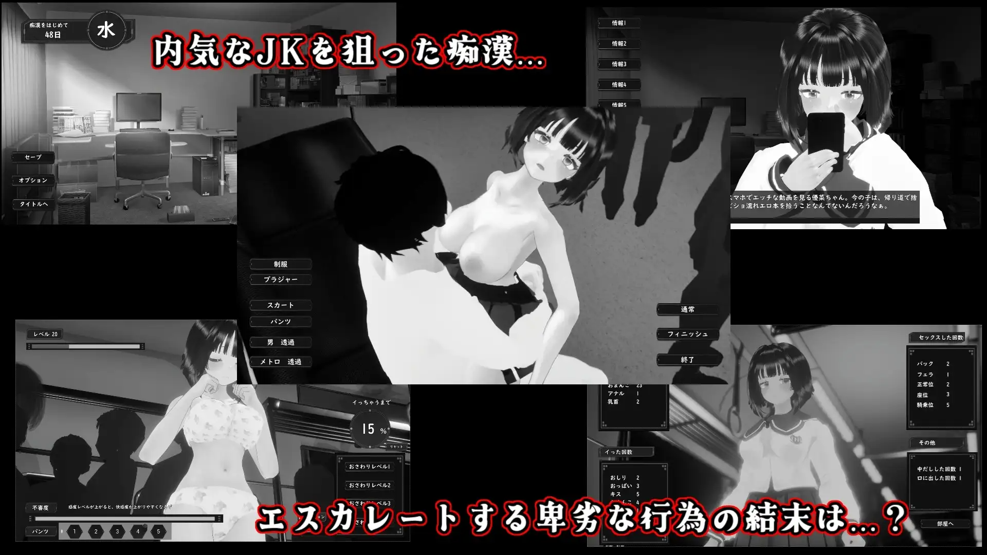 触摸地铁～转啊转 文静校园角色篇 おさわりメトロがぐ～るぐる おとなしJK編 正式版+自带全回想 PC端 完整版 预览图