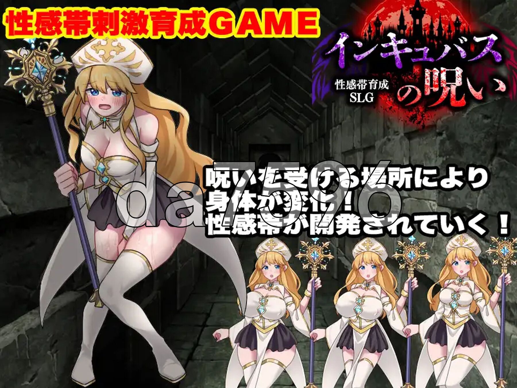 敏感带培育SLG 梦魔的诅咒 性感帯育成SLG インキュバスの呪い PC端 AI汉化更新版 预览图