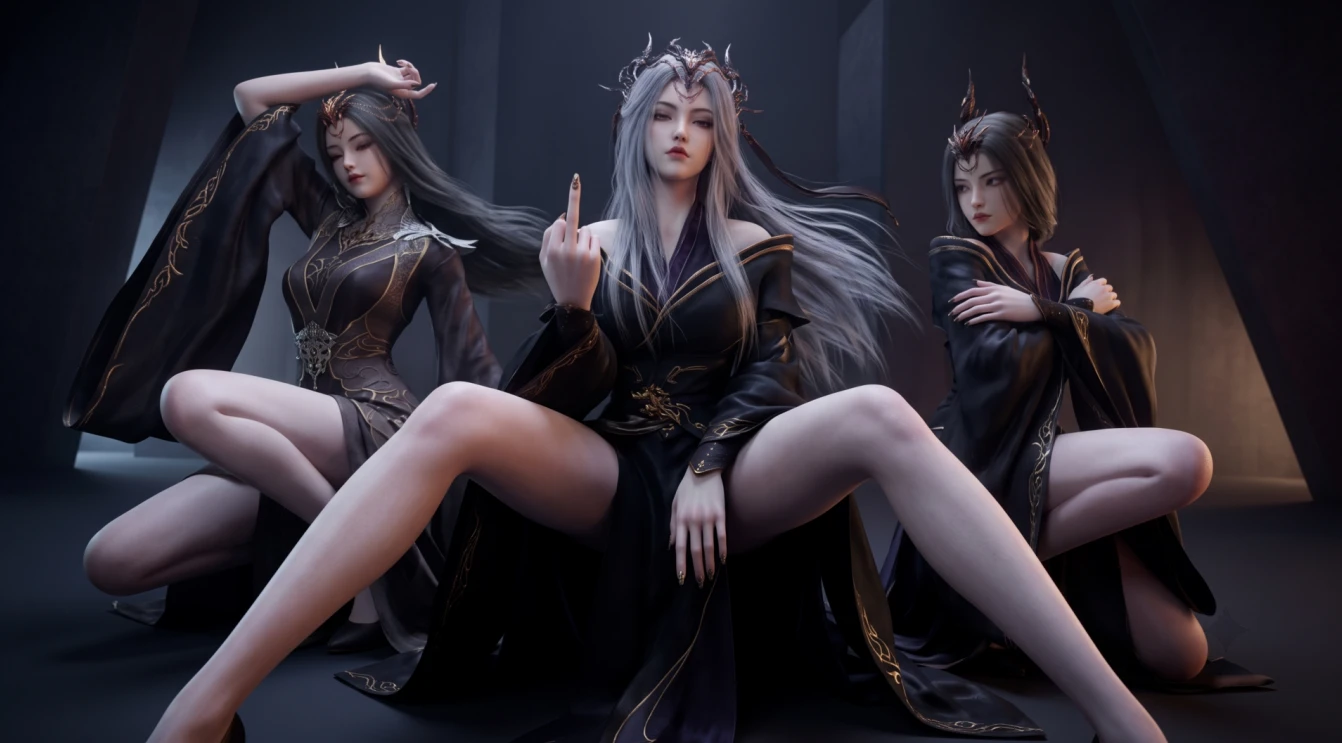 AI动漫 260723师兄啊师兄-云霄 九曲黄河大阵音璃 漫画图集 PC端
