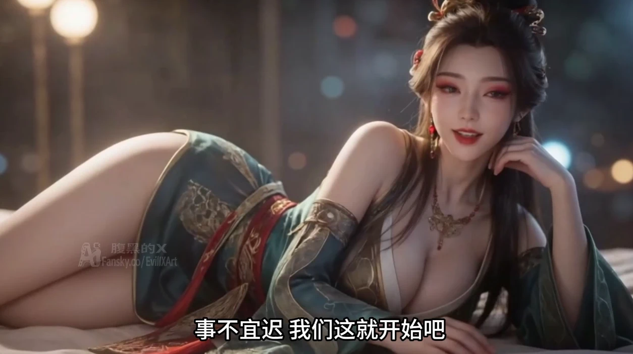 AI动画腹黑的X 牧神记 龙娇男自制剧情 漫画图集 PC端