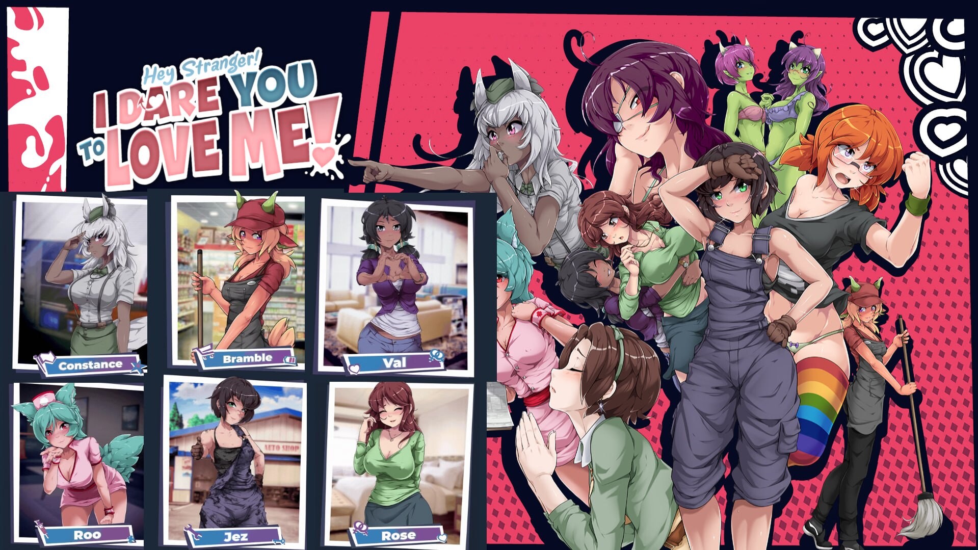 嘿，陌生人！我赌你会爱上我！Hey Stranger! I Dare You to Love Me! v0.9.22 PC端 高清版 预览图