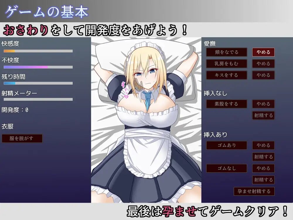 宅邸女仆妊娠计划～请代替大小姐抱我吧！～ お屋敷メイド妊娠計画～お嬢様の代わりに私を抱きなさい！～ ver1.10 PC端 AI汉化版 预览图