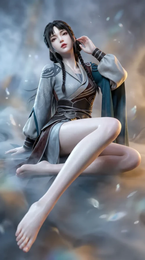 AI绘画李缨宁-凡人修仙传 漫画图集 PC端 预览图