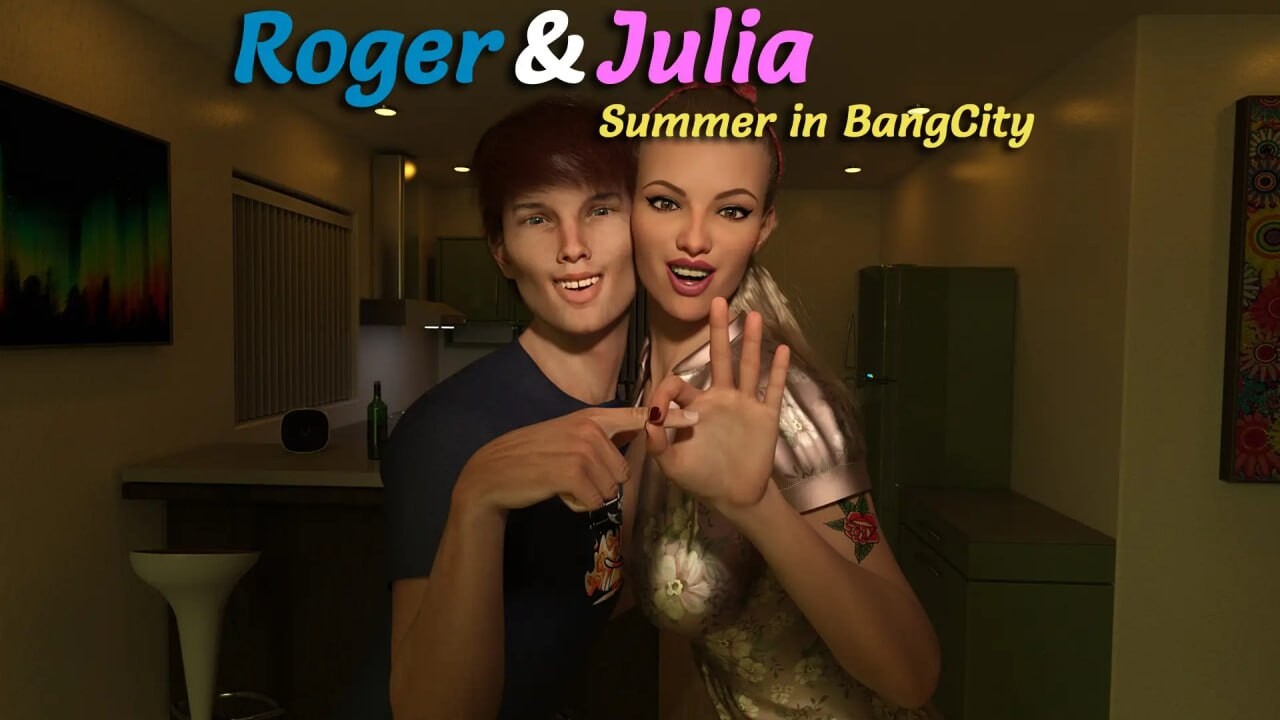 罗杰与茱莉亚：班格城之夏 Roger & Julia - Summer in BangCity v0.10 双端 AI汉化版 预览图