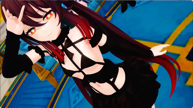 Nonaki MMD Devil – CLC 胡桃 – 芙宁娜 动漫视频 PC端 预览图