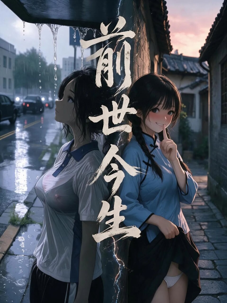 AI漫画/历战王小爱毒舌同桌败北+同桌前传+视频X7+青春幻想1-5纯爱IF线+同桌的秘密 漫画图集 PC端 预览图