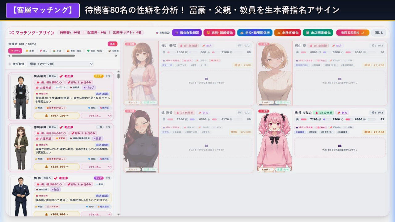 青空リフレイン ～君と描く桃源郷～ 本格歓楽街経営SLG&本番生题材し解禁・子宮SCAN受胎シミュレータ PC端 官中版 预览图