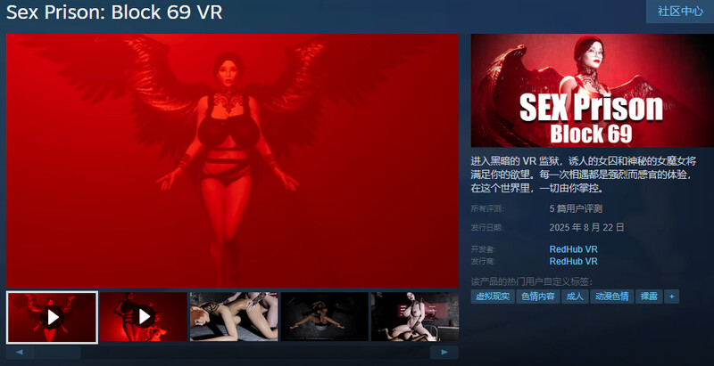 区 VR（ Prison: Block PC端 官中更新版 预览图