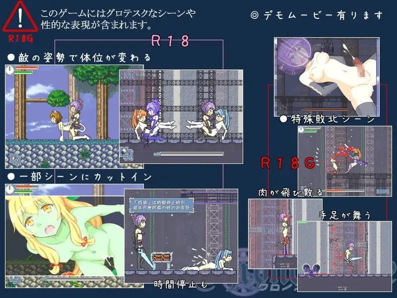 时间女神的断罪之剑 クロノスゲート v1.12 动态生肉版 PC端 日文原版 预览图