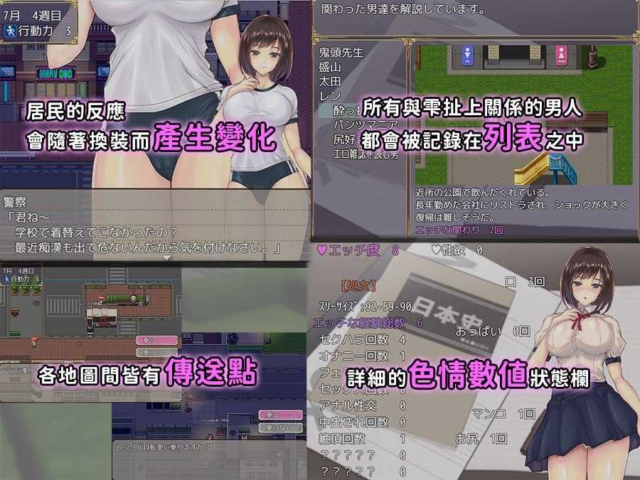 逐渐知晓性的处女～青涩女学生与男人们共度的夏天～ 官方中文步兵版 PC端 官中高清版 预览图
